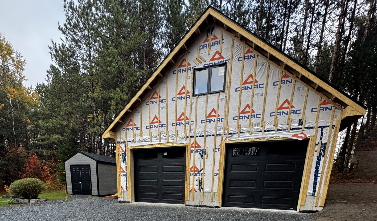 Construction de garage - Orford | REOVA